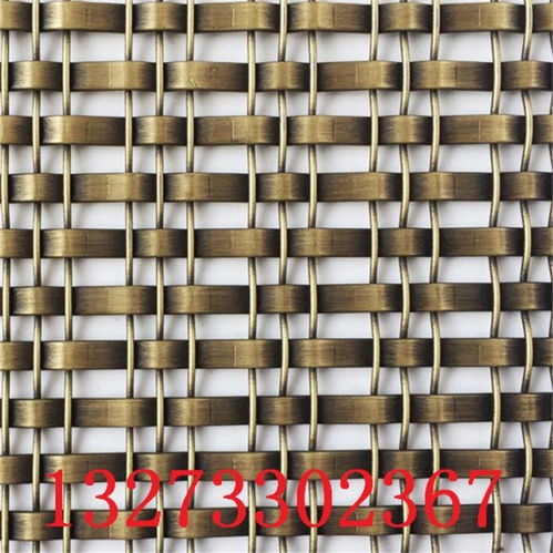 【金屬絲網簾304不銹鋼絲編織網格裝飾金屬裝飾網隔斷屏風裝飾網幕墻裝飾網簾現貨】-